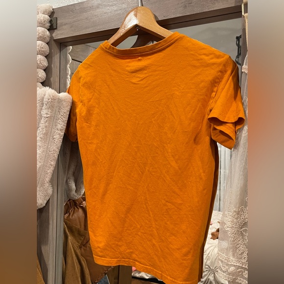 Tommy Hilfiger Men’s Orange Short Sleeve Tee Size M - Picture 3 of 5